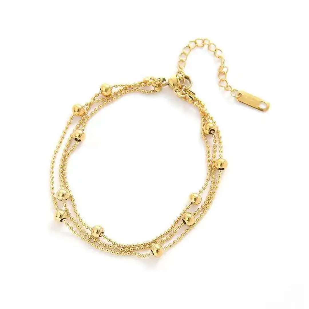 Daily wear Sequence Ball chain Bracelets - Image 2