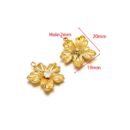 Flower charm 20*19 mm