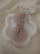 Baby head band Peach light