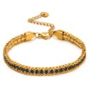 Tennis bracelet black